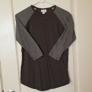 XS LuLaRoe Grey Randy